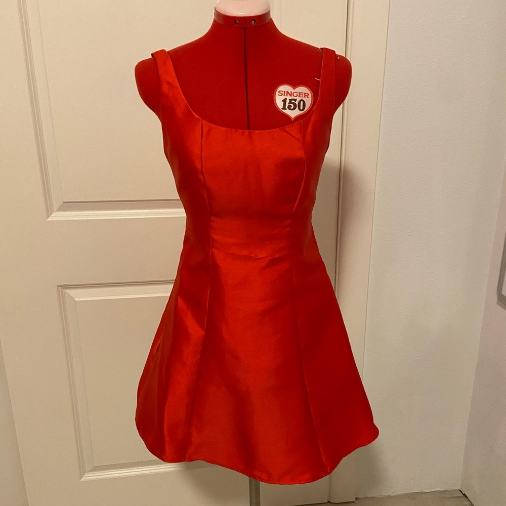 B. Darlin Babydoll Red Dress with Pockets Size:5/6